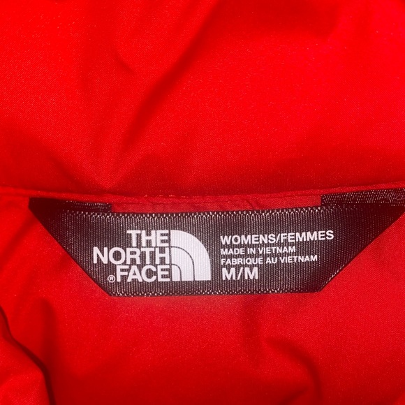 The North Face Women's Medium Red Down Quilted Vest 550 - Picture 4 of 7